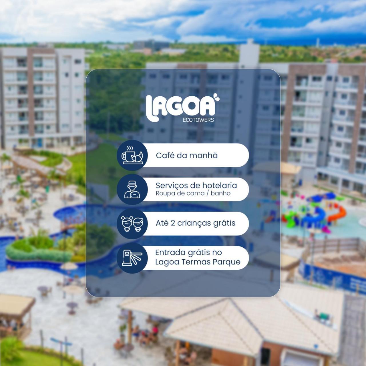 Lagoa Ecotowers Resort - Lagoa Oficial Caldas Novas Εξωτερικό φωτογραφία